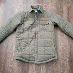 Magellan Outdoors Khaki Quilted Jacket